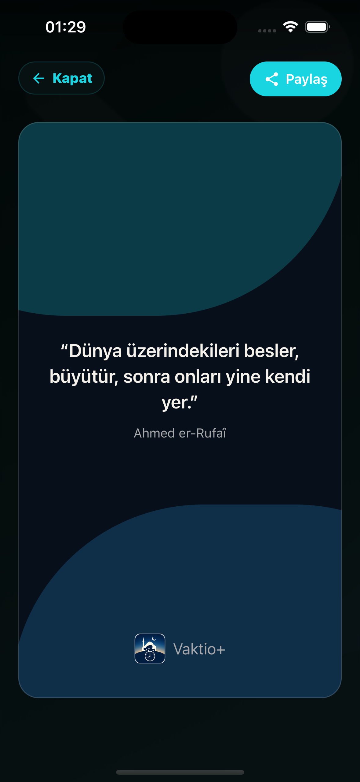 Vaktio+ ekran görüntüsü 3